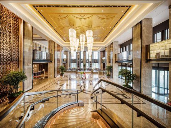 Grand New Century Hotel Haining Zhejiang Eksteriør bilde